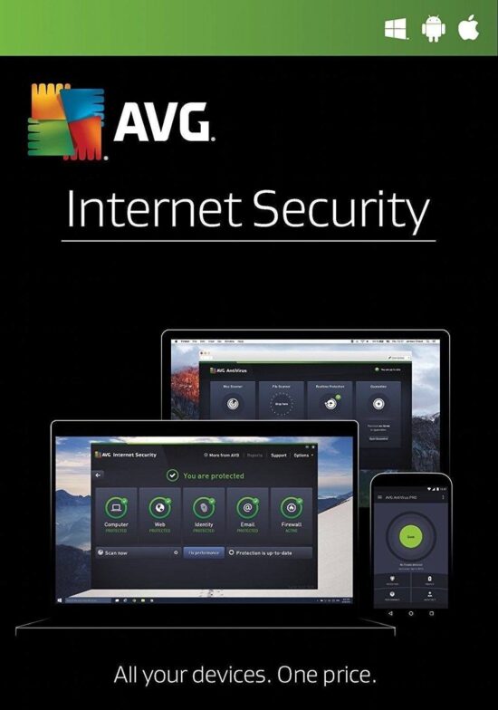 AVG INTERNET SECURITY BEZ LIMITU URZĄDZEŃ/1ROK (RETAIL CYFROWA) - kupic w sklepie internetowym Kupsoft