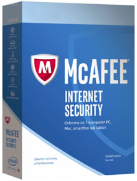 MCAFEE INTERNET SECURITY 1PC 1ROK (RETAIL CYFROWA) - kupic w sklepie internetowym Kupsoft