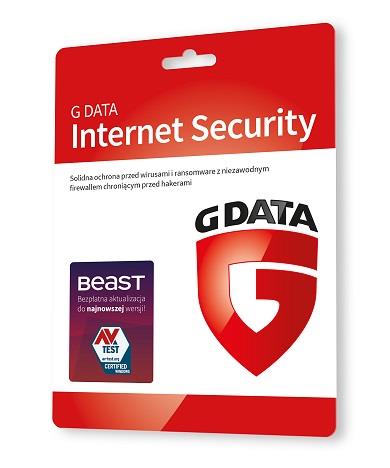 GDATA Internet Security 3PC 3lata karta-klucz - kupic w sklepie internetowym Kupsoft