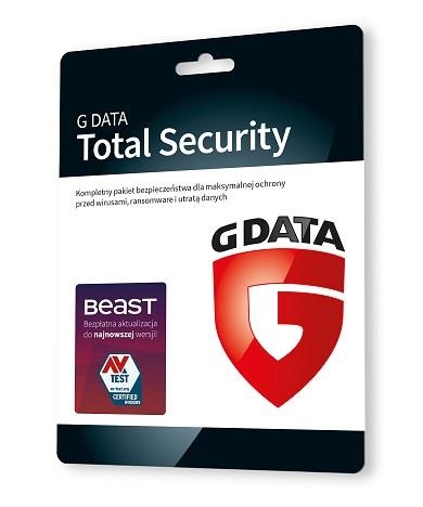 GDATA Total Security 3PC 3lata karta-klucz - kupic w sklepie internetowym Kupsoft